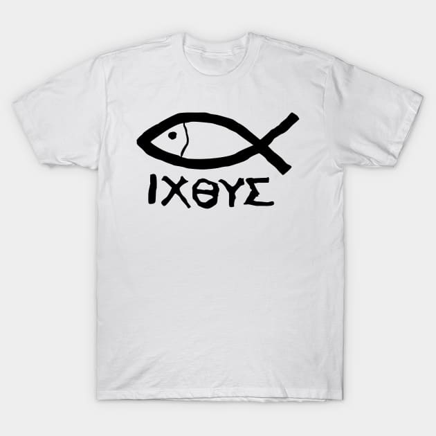 Ichthys symbol T-Shirt by RockyDesigns